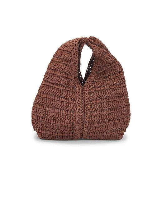 A.L.C. Brown Simone Raffia Bag