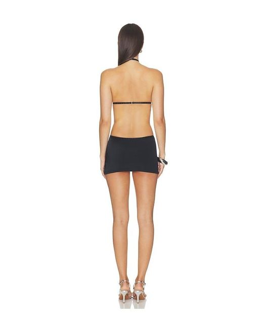 Nii HAI Black Diamond Triangle Dress