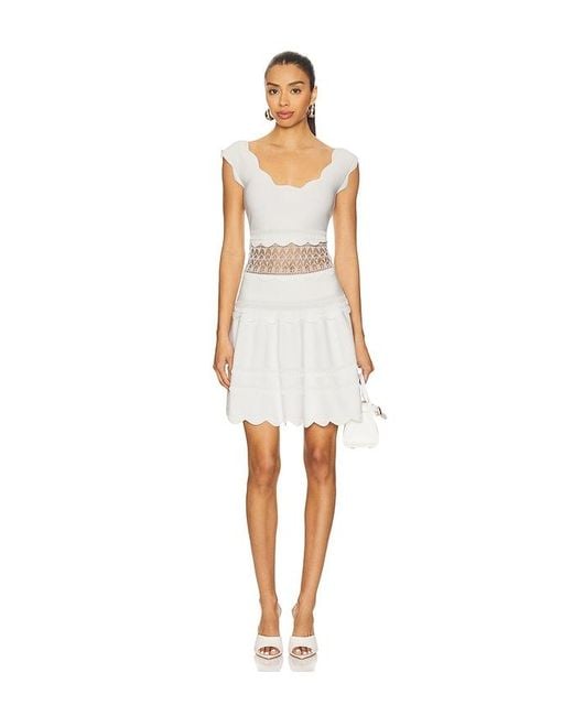 Alexis White Hopper Dress