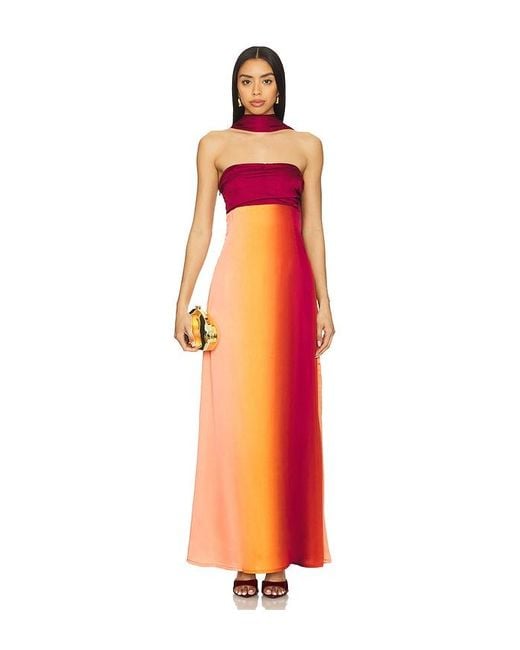 YELLOW THE LABEL Vivia ドレス Orange