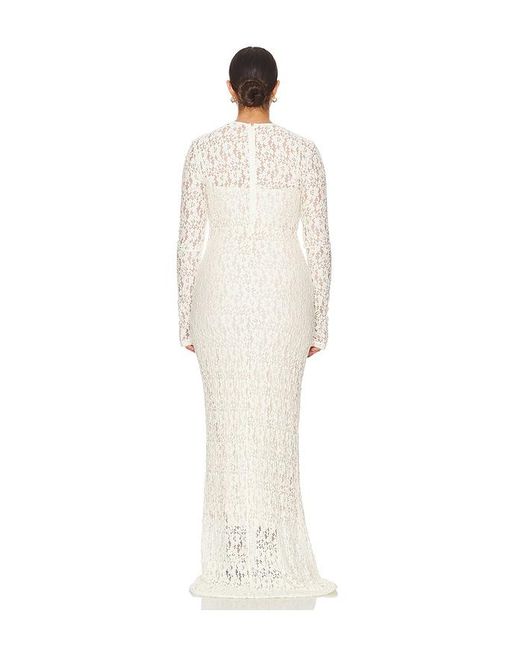 L'academie White 'Academie Kayden Maxi Dress