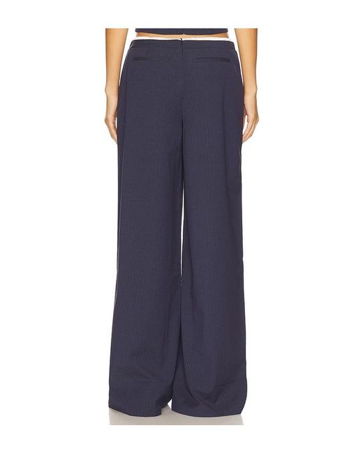 Lovers + Friends Blue Ashley Pant