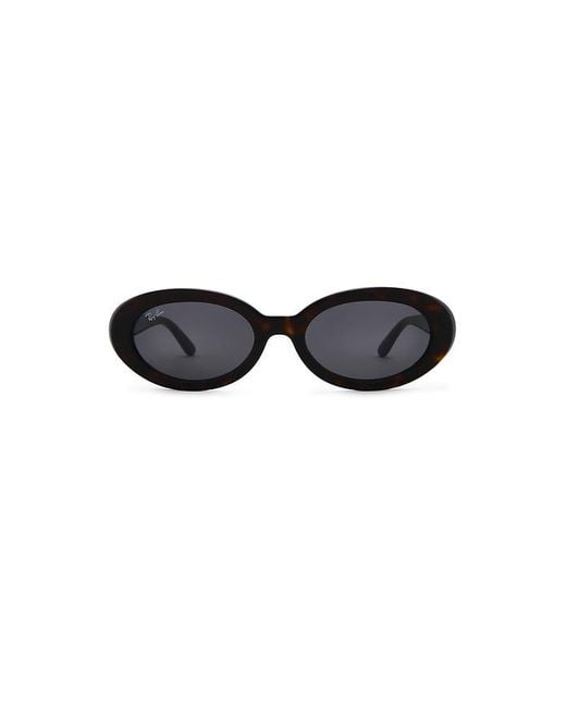 Ray-Ban Black Oval Sunglasses