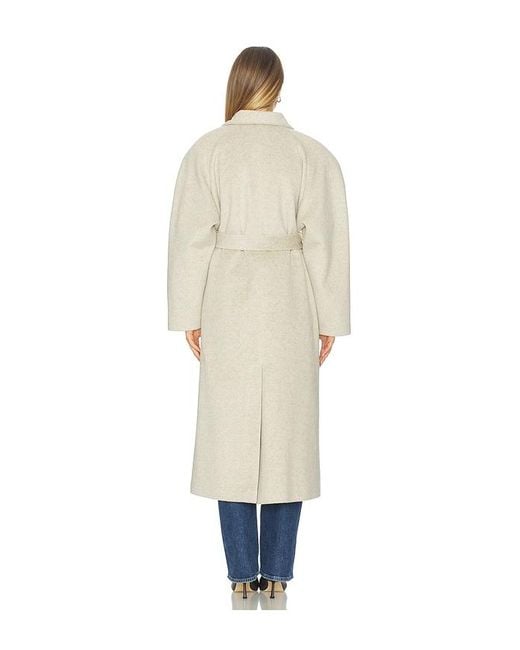 Lamarque White Sunniva Coat