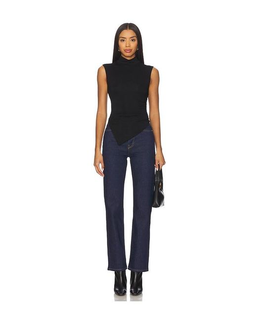 ALL THE WAYS Blue Regina Top