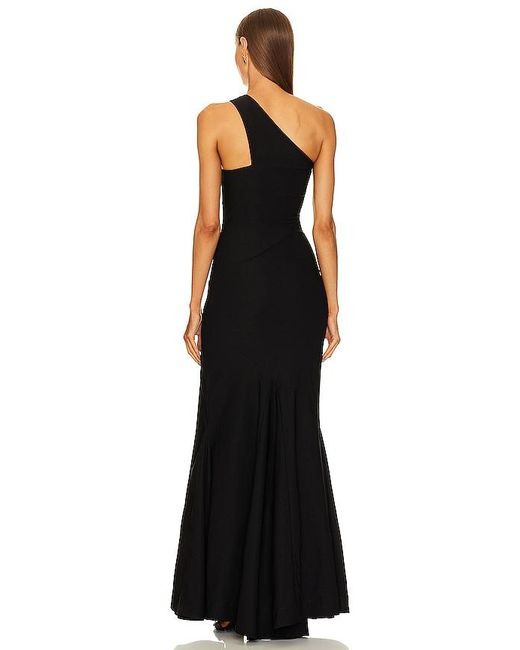 Michael Costello Black X Revolve Persephone Gown