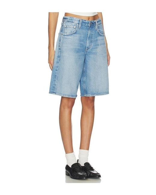 Citizens of Humanity Blue Court Denim Short