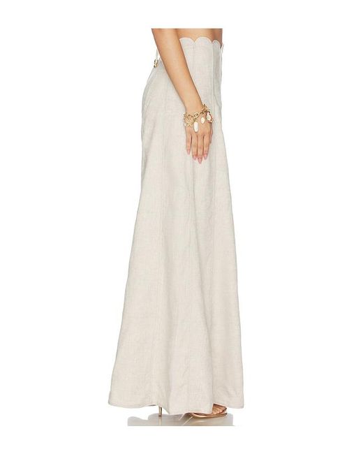 AZULU White Sariah Pant