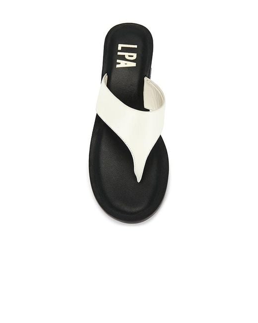LPA White Vittoria Sandal