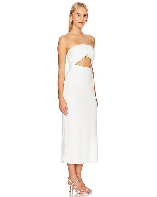 L*Space White Kierra Dress