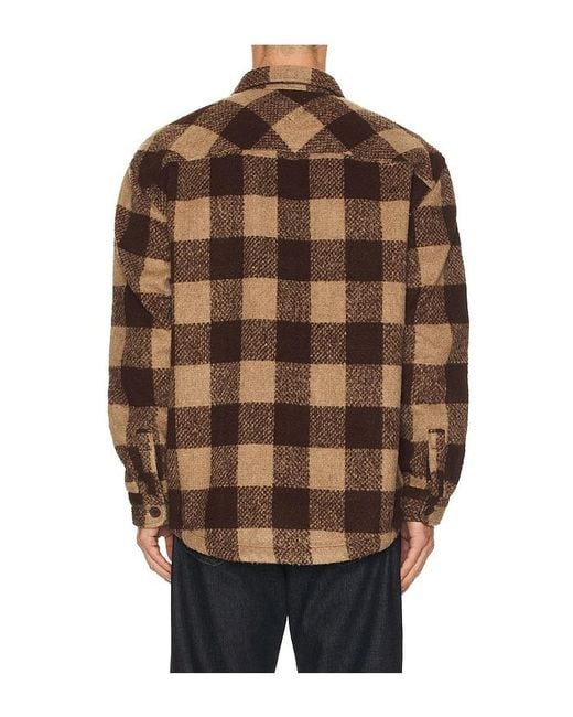Tommy Hilfiger Brown Check Overshirt for men