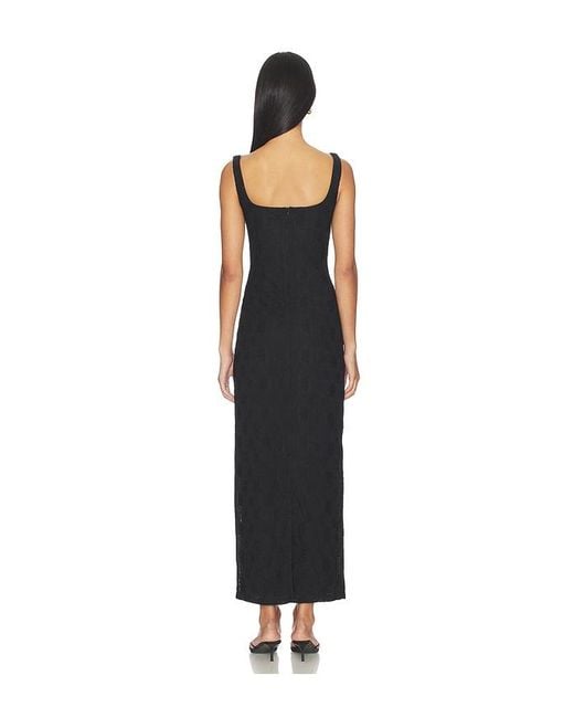 MORE TO COME Black Lainey Maxi Dress