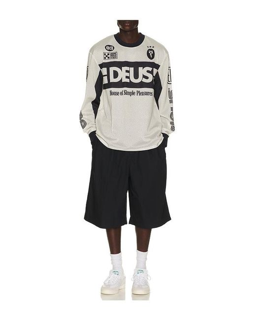 Deus Ex Machina Black Off Road Mx Jersey 2.0 for men