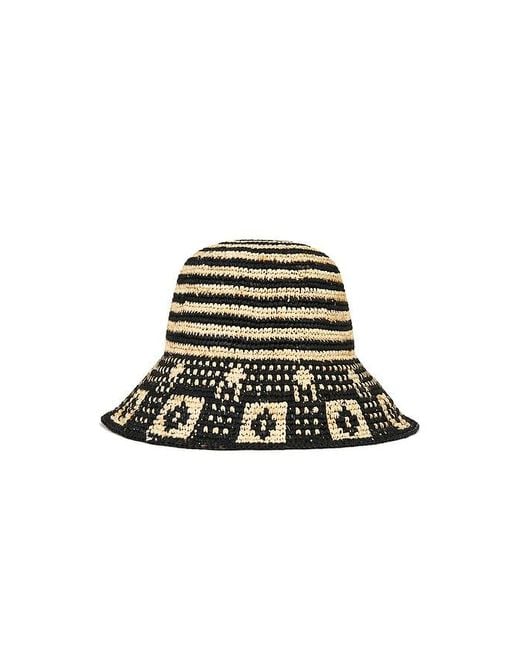 Brixton Multicolor Redding Packable Straw Hat