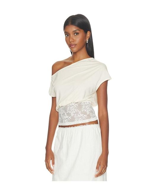 Lioness White Etoile Off Shoulder Top