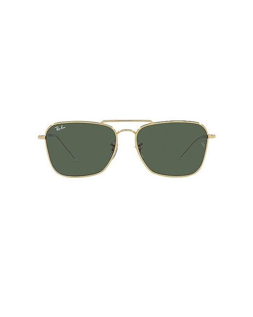 Ray-Ban Green Reverse Caravan