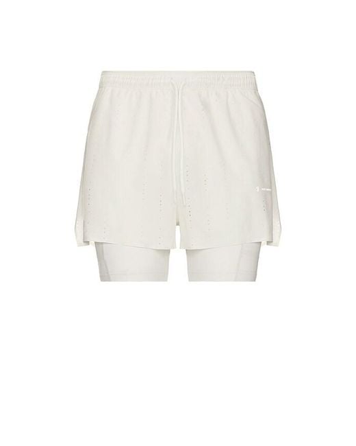 On Shoes White X Paf Zero 2-In-1 Shorts Paf for men