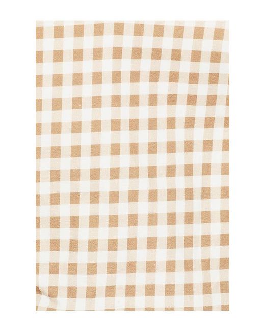 Caroline Constas White Aya Halter Top