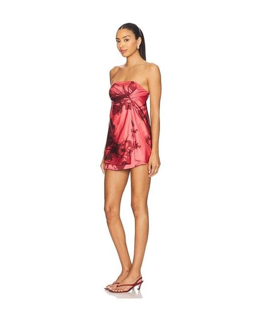Free People Red X Revolve Come Undone Set