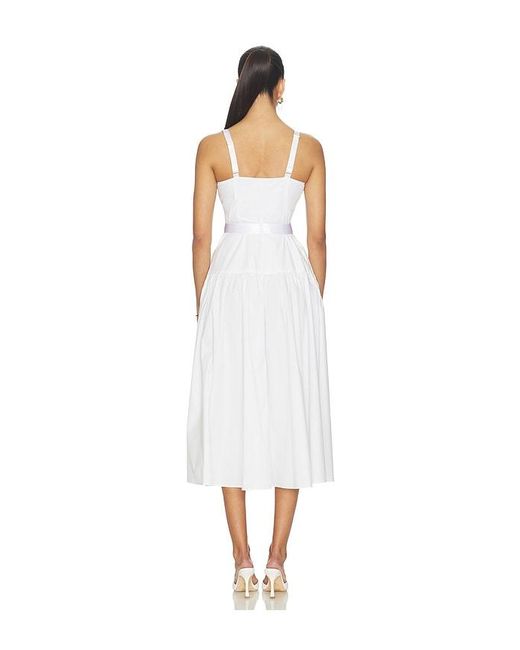 L'Agence White Rima Dress