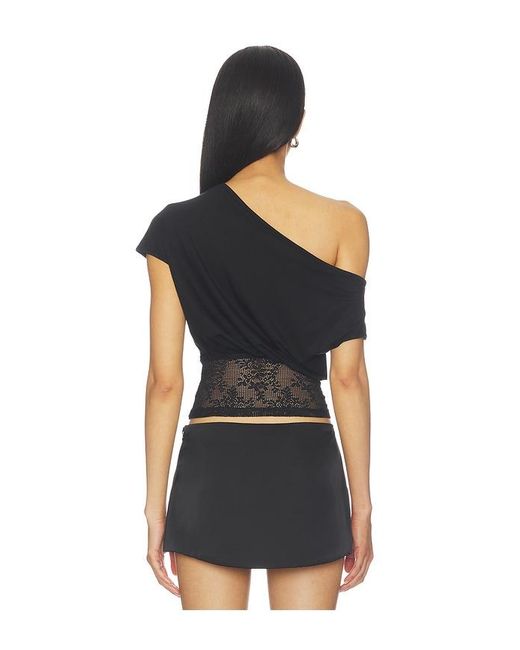 Lioness Black Etoile Off Shoulder Top