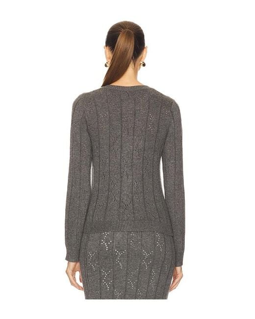 Line & Dot Black Alena Cardigan