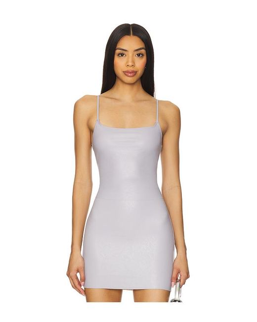 Commando White Faux Leather Cami Crop Top