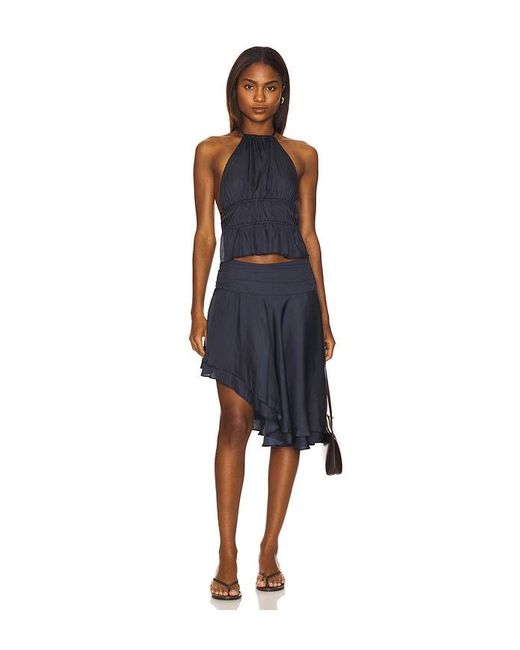 Lioness Blue Legacy Midi Skirt