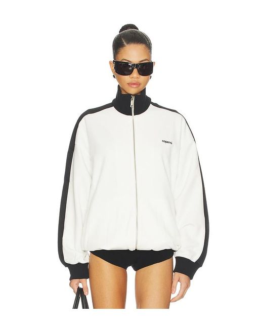 Coperni White Oversized Track Jacket