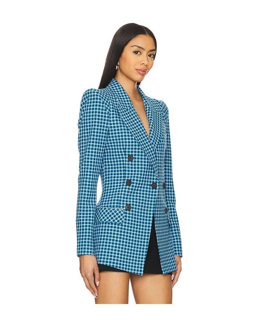 Smythe Blue Not A Double Breasted Pagoda Blazer