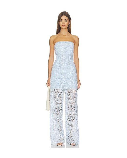 Generation Love White Bethany Two Tone Lace Bustier