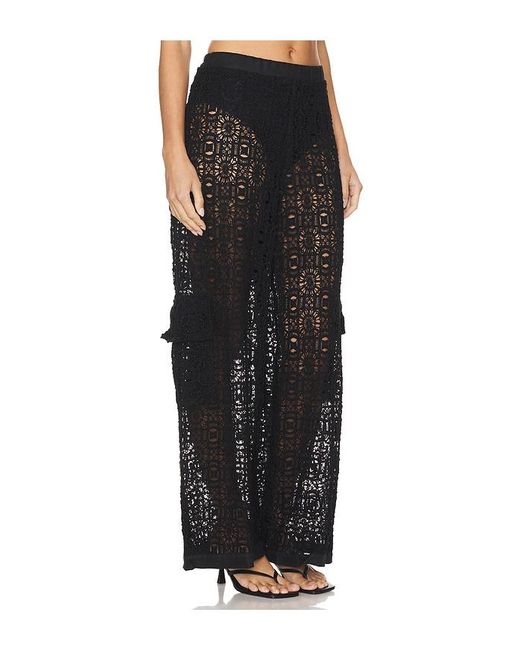 Agua Bendita Black Cargo-Hose Maca Knotted