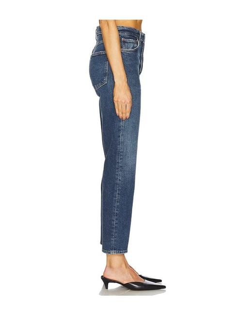 Agolde Blue 90's Pinch Waist Crop Jeans