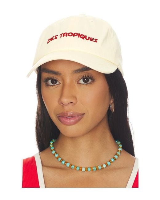 Araminta James Natural Tropiques Cap