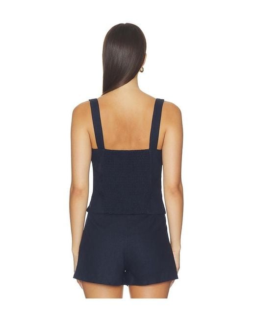 Elodie the Label Blue Dwyn Top