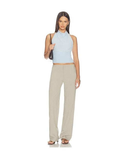 SOVERE Blue Ada Halter Top
