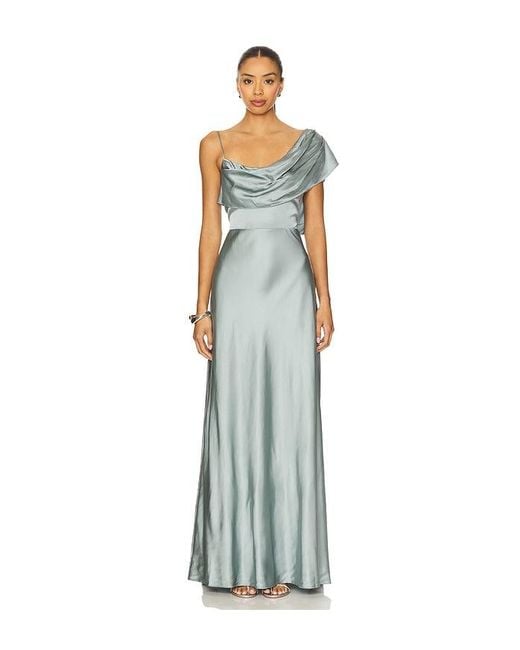 House of Harlow 1960 White X Revolve Antonia Gown