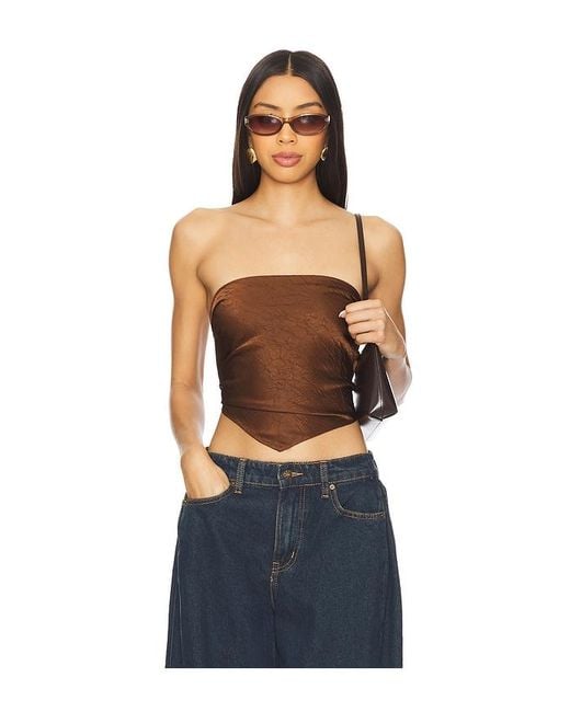 superdown Blue Cosima Top