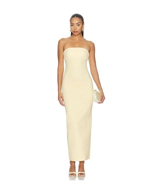 superdown White Tierra Maxi Dress