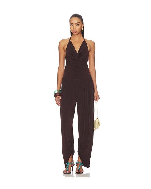 Lovers + Friends Brown Lupa Jumpsuit