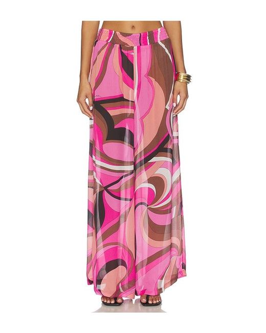Cin Cin Pink Mission Wide Leg Pants