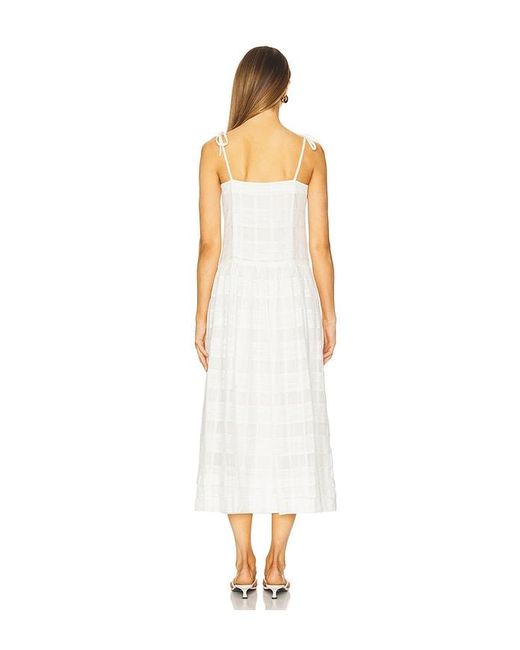 Rag & Bone White Presley Plaid Dress