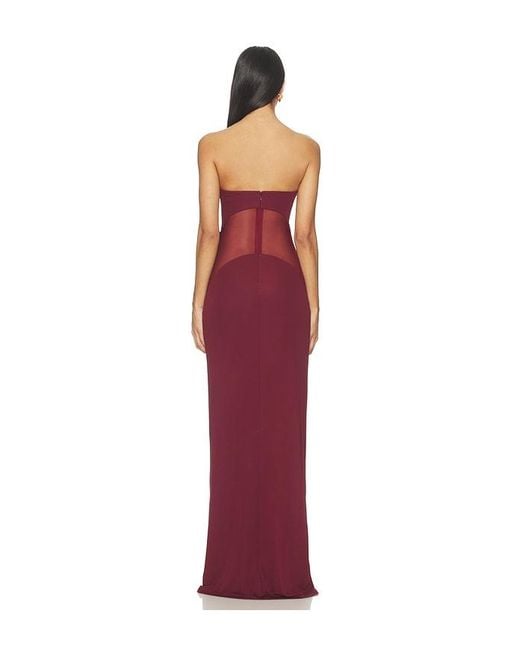 Nbd Red The Sadira Maxi Dress
