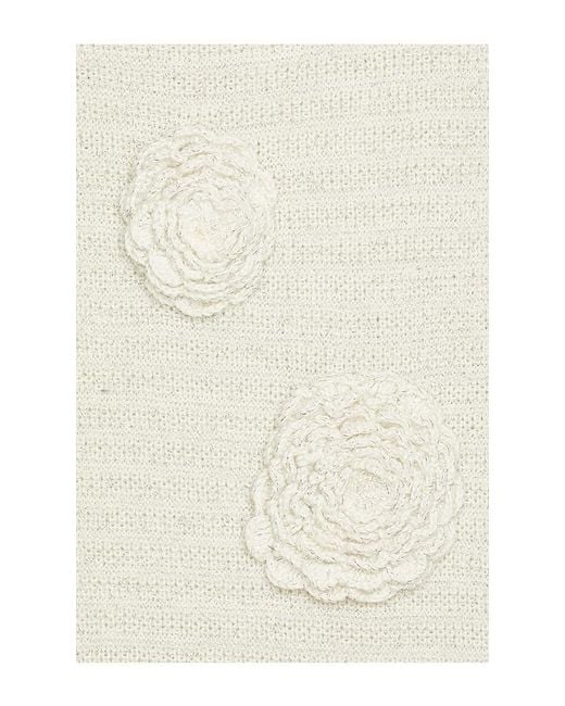 CAPITTANA White Pipa Dress