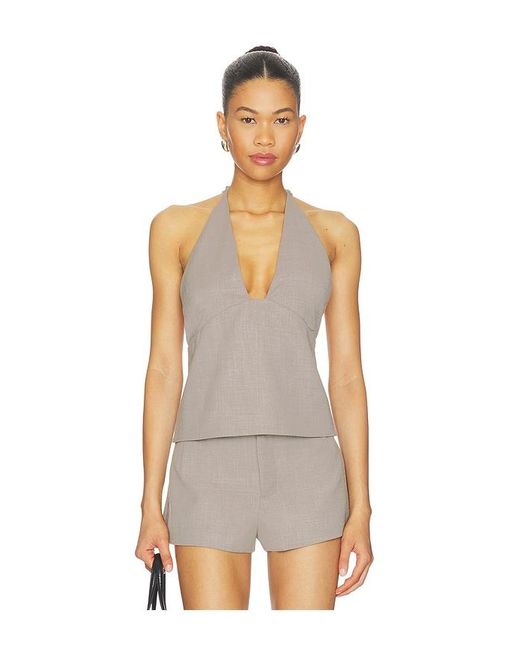 Sir White Solene Halter Top