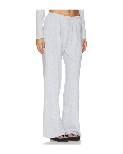Leset White Nando Lounge Pant