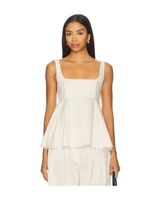 Faithfull The Brand White Ellie Top