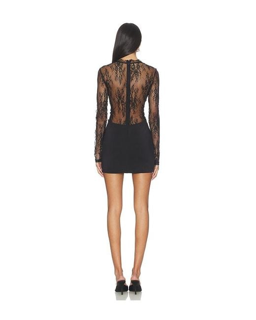 superdown Black Kelliann Mini Dress