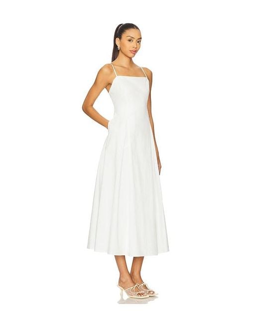 RUE SOPHIE White Nantes Dress