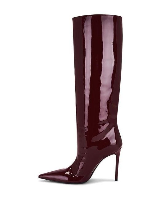 retroféte Red Lyra Leather Boot